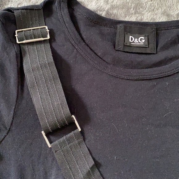 D&G T-Shirt with adjustable crossbody strap - Picture 3 of 9
